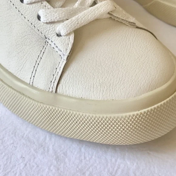 VEJA Campo Leather Sneakers White Cognac US8 - Picture 10 of 15
